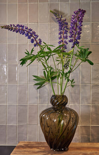 Speedtsberg Glas Vase Grøn 21x30cm