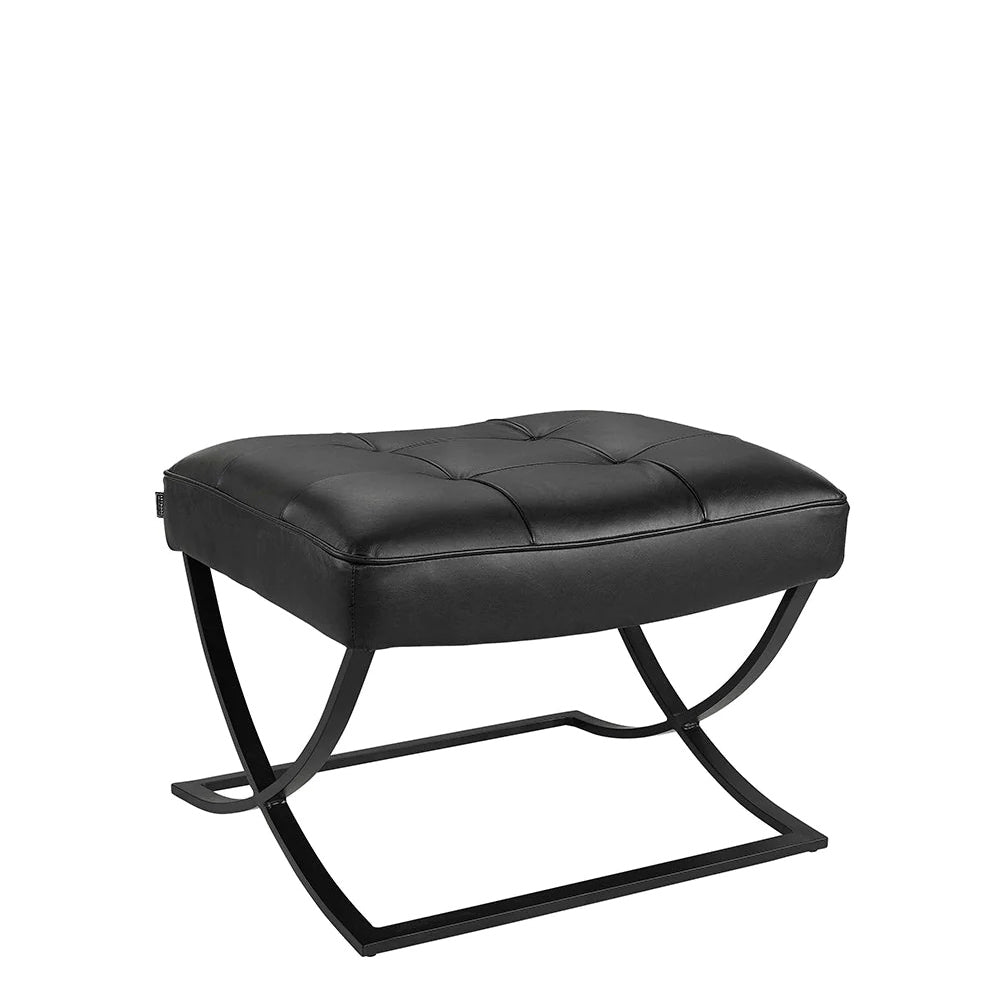 Artwood - BRODY Ottoman fodskammel mountain Black