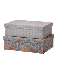Bungalow Oblong Duo box L Leela Sky Blue