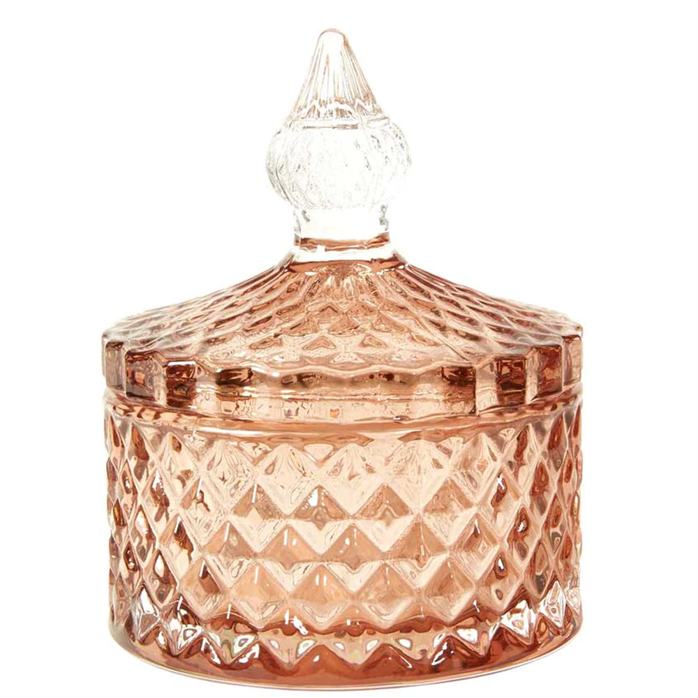 Speedtsberg Box med Låg Harlekin Glas Rose