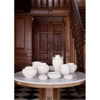 Bungalow Decorative Vase Aura Off white H31cm