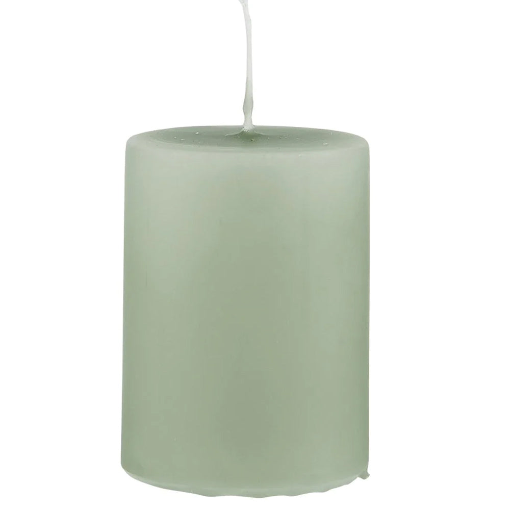 Ib Laursen Bloklys Antik grøn H6cm Ø4cm