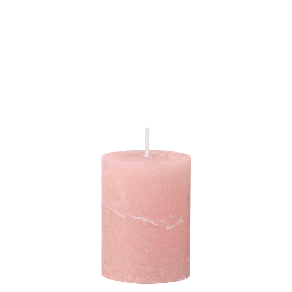 Bungalow Bloklys Rustic Blush H9cm