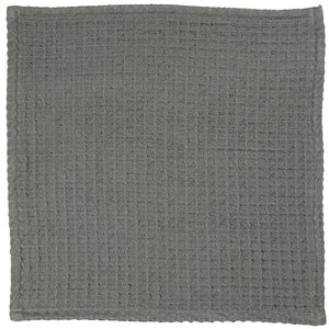 Ib Laursen Klud Liseleje m/Vaffelmønster Antracit 32x32cm