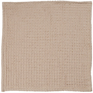 Ib Laursen Klud Liseleje m/Vaffelmønster Beige 32x32cm