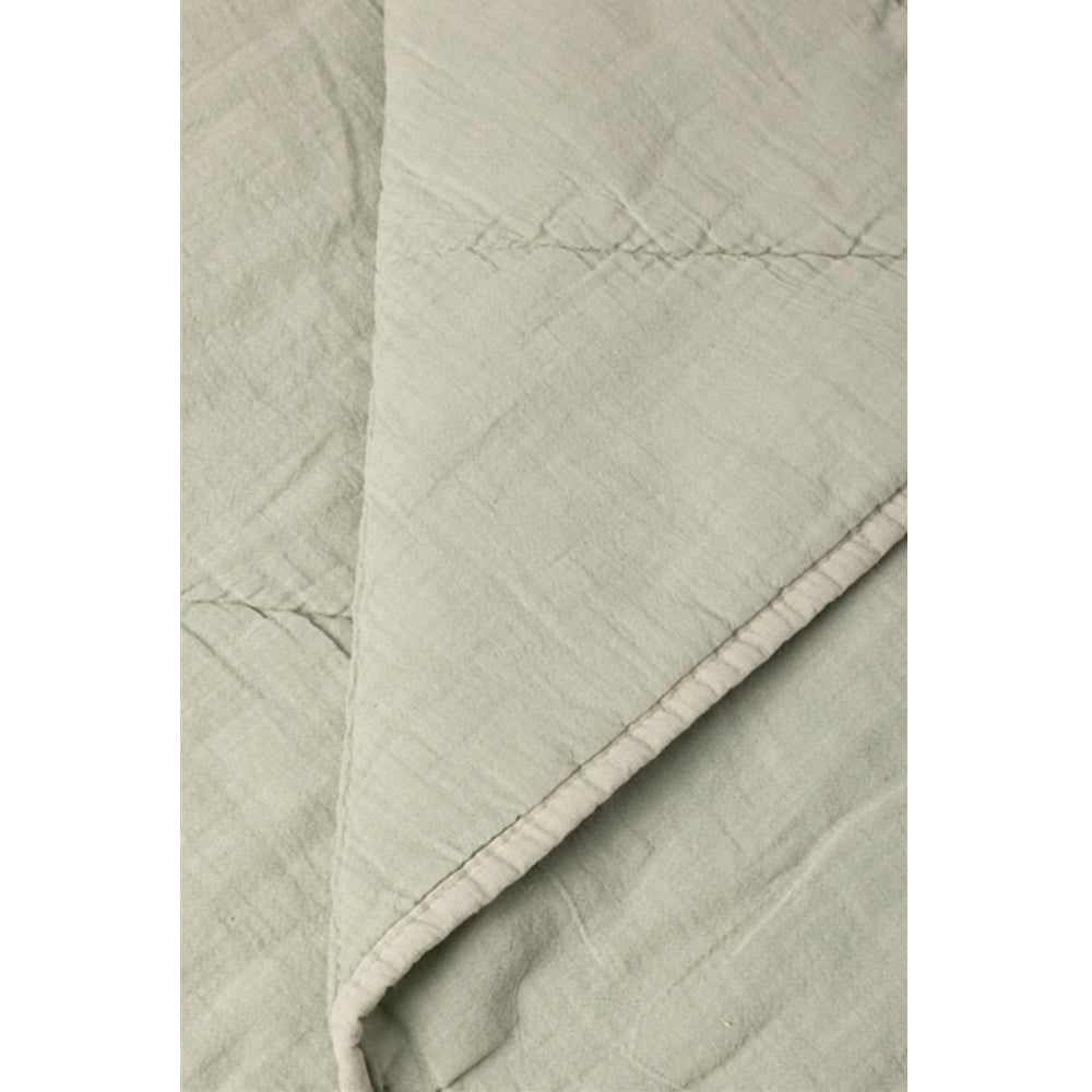 Cést Bon Sengetæppe Lys Mint Farvet 260x280cm