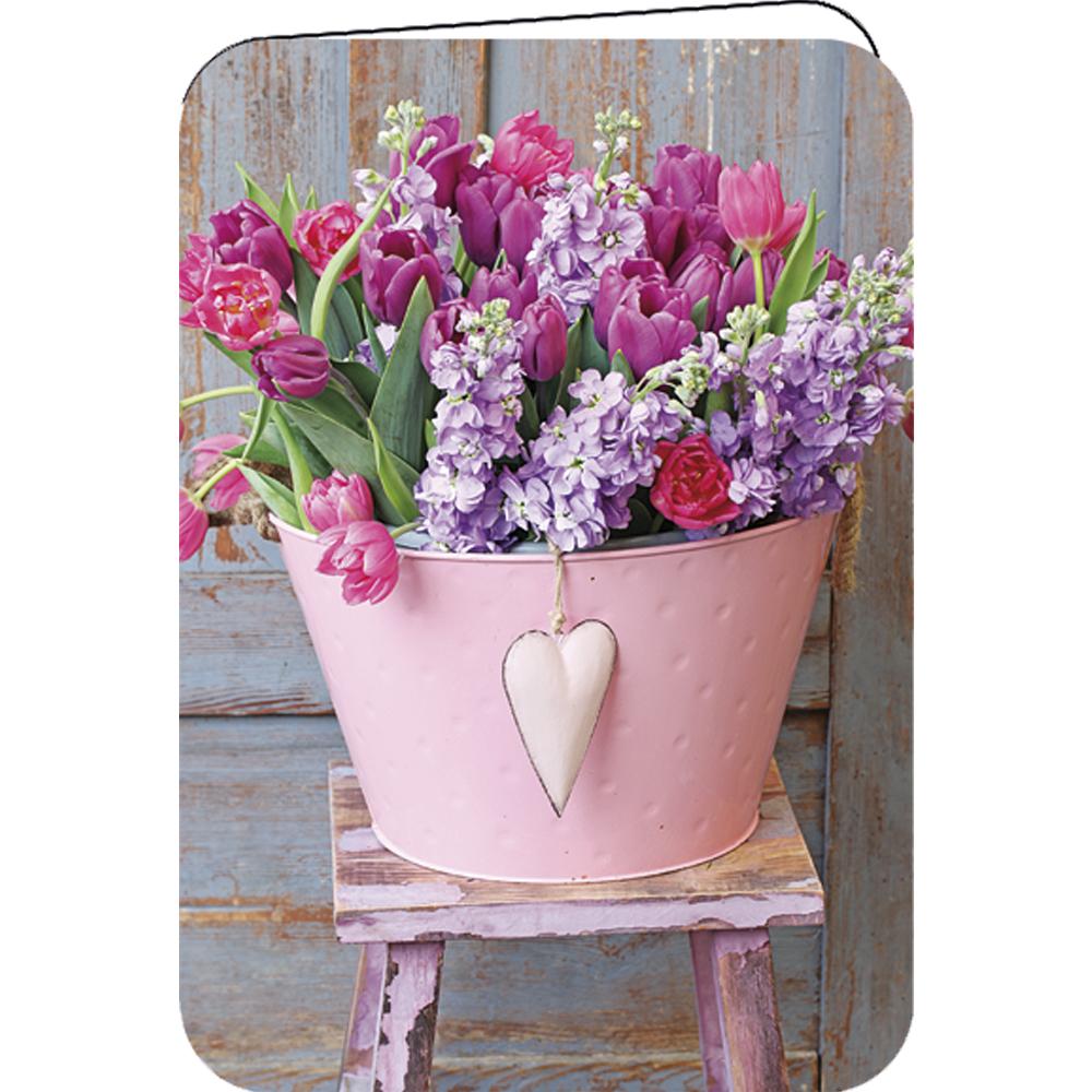 Postkort med kuvert 1-5948 - Postkort med blomster