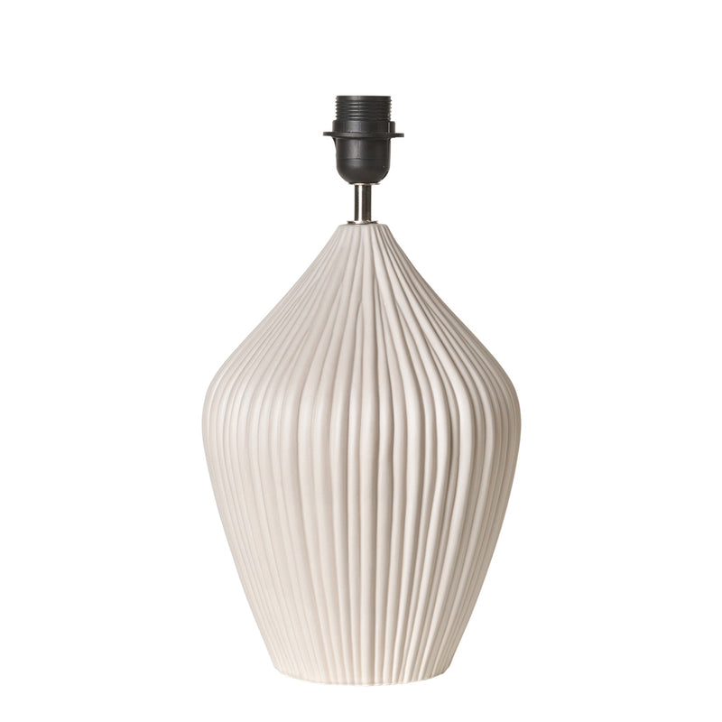 Cozy Living Keramik Lampe Cream