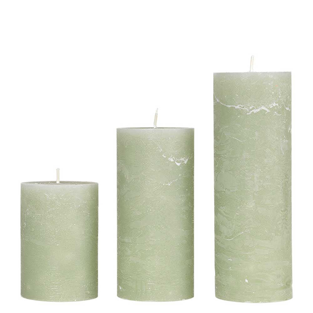Cozy Living Rustikke bloklys Seagrass Ø7cm