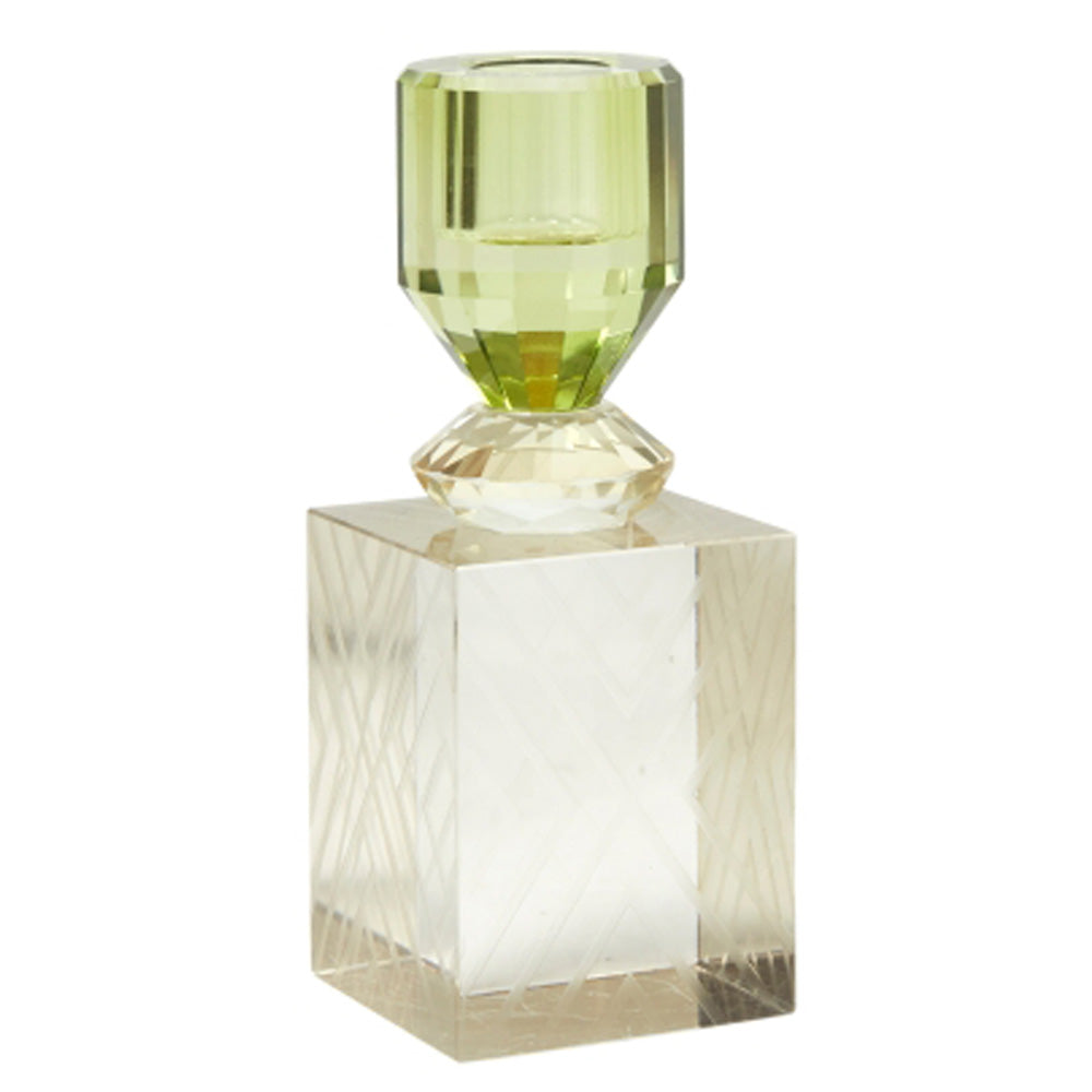 Speedtsberg Noa Lysestage Krystal 6x6x15cm