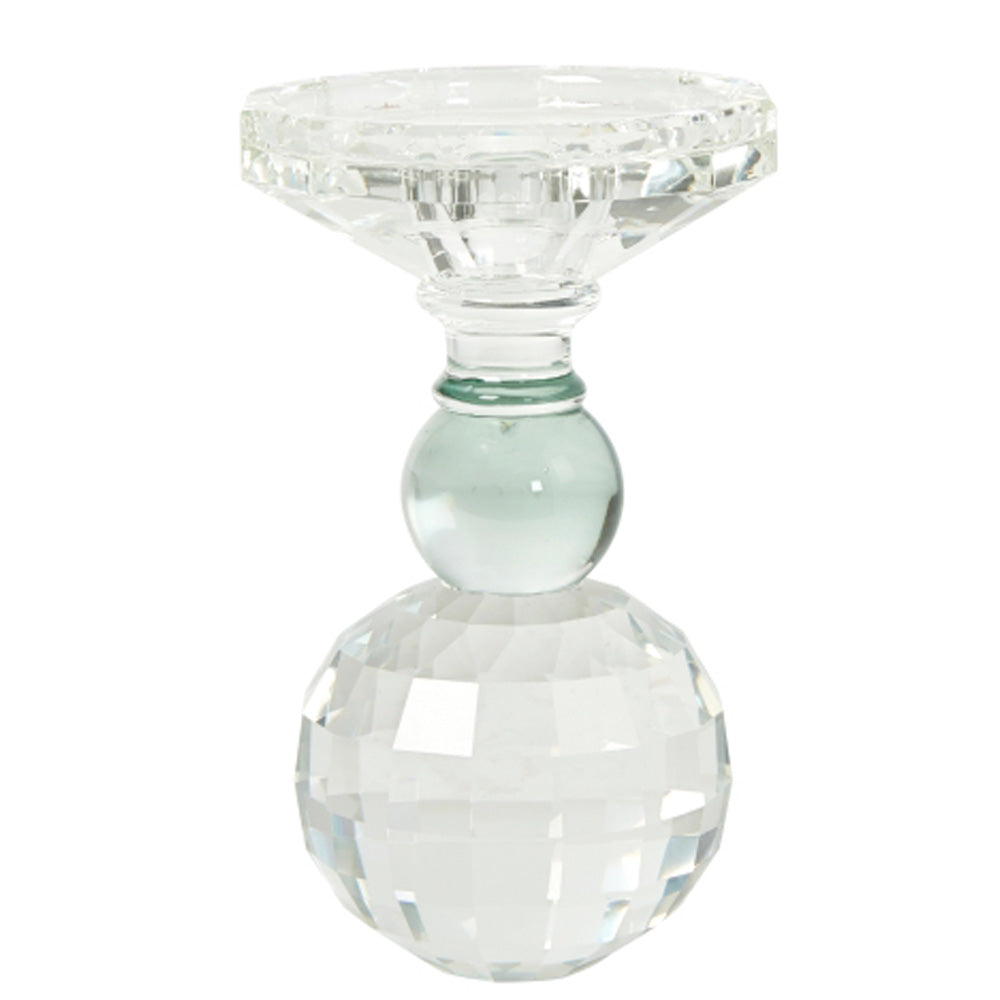 Speedtsberg Noa krystal lysestage 7x17cm Clear Aqua