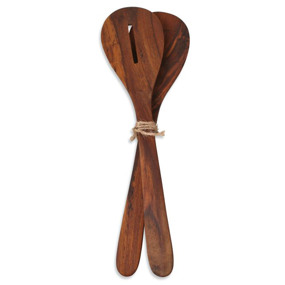Stuff Design Sheesham træ Salat bestik 25cm
