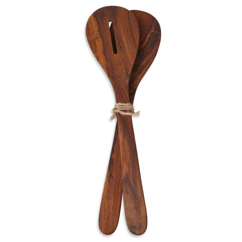 Stuff Design Sheesham træ Salat bestik 25cm