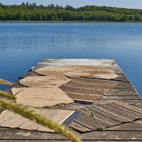 Speedtsberg Tæppe med Mønster 70x140cm Søgræs Natural/Black