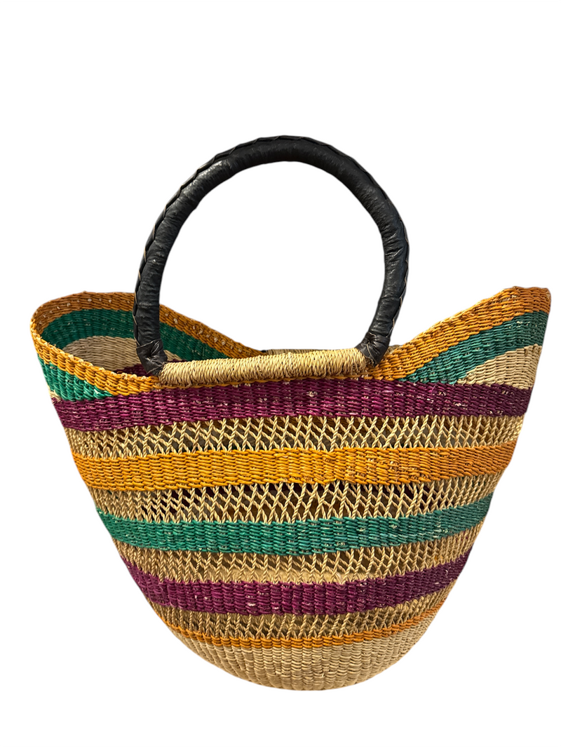 Hammershus Fairtrade Bolga Kurvetaske U-shape US3