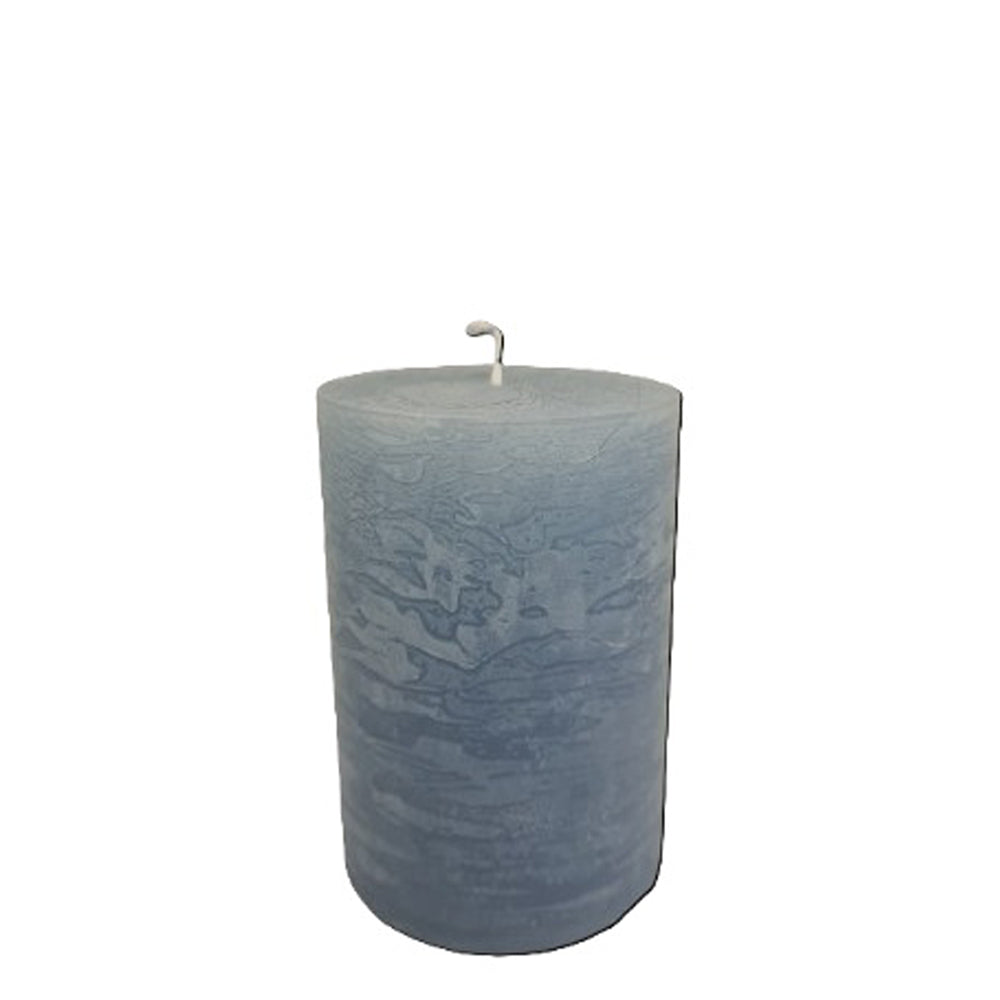 2Have Bloklys Rustik Blå 10x7cm