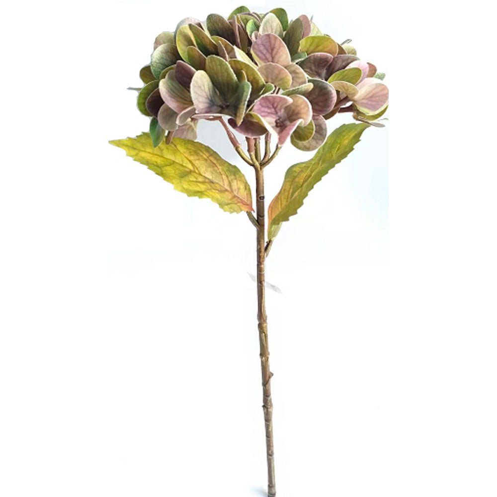 2Have Silkeblomst Hortensia Antik Bordeaux H46cm