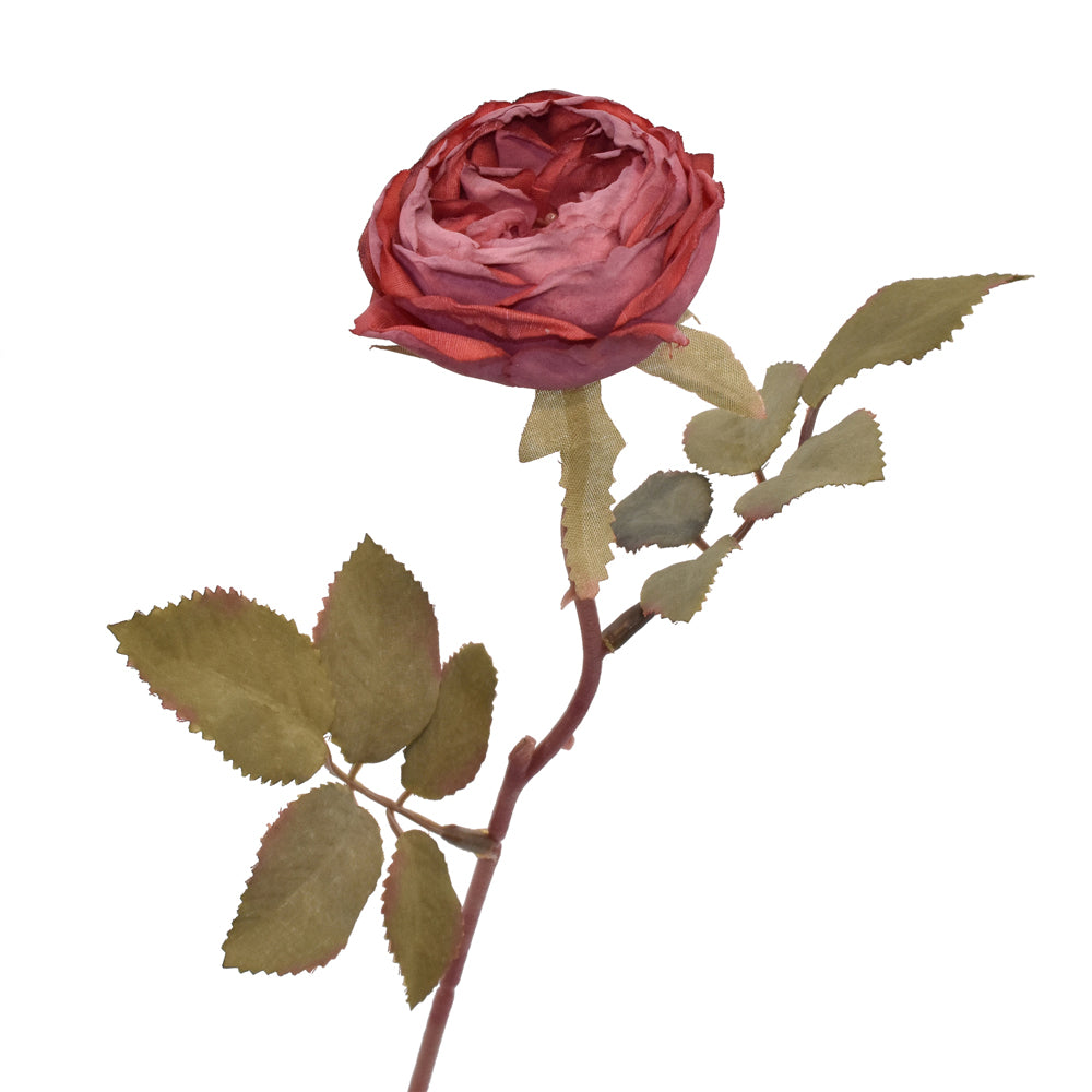 2Have Silkeblomst Rose H39cm Rød