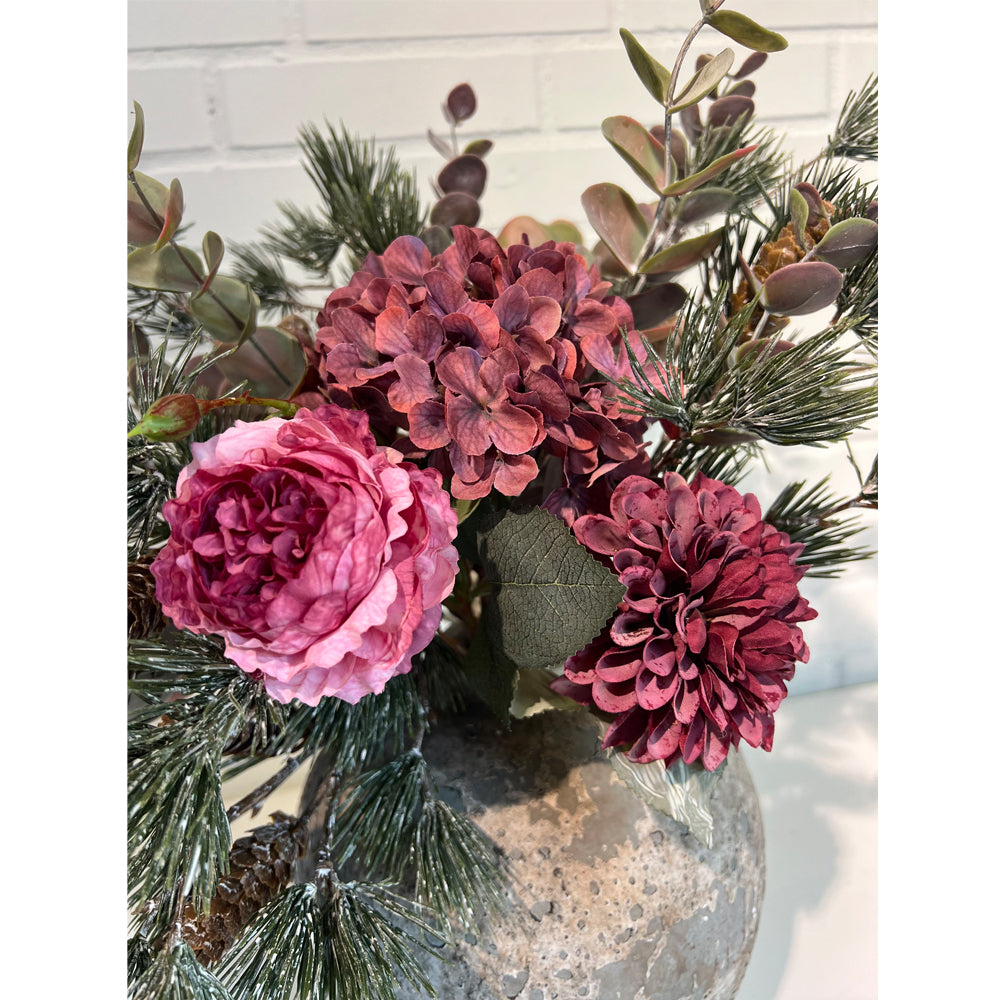 2Have Silkeblomst Rose Lilla H46cm
