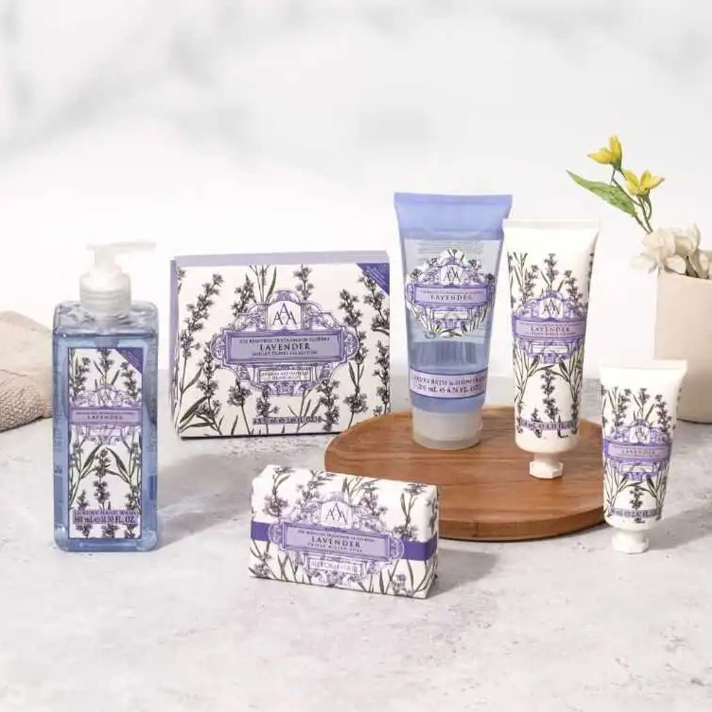 Aromas Artesanales De Antigua Triple Milled Sæbe Lavendel 200g