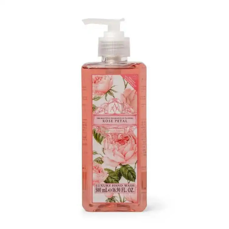 Aromas Artesanales De Antigua Luxury Hand Wash Rose Petal 500ml