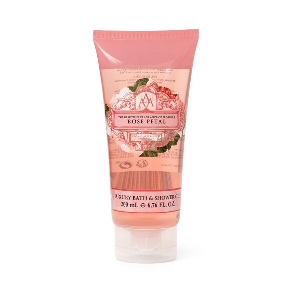 Aromas Artesanales de Antigua Bade & Shower Gel Rose Petal 200ml