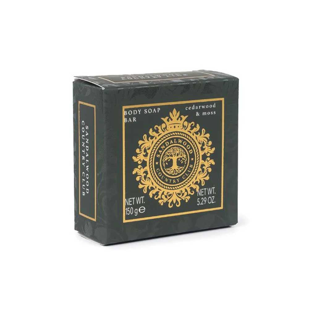 Sandelwood Country Club Sæbe Cederwood & Moss 150g