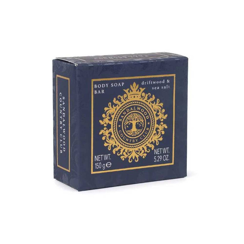 Sandelwood Country Club Sæbe Driftwood & Sea Salt 150g