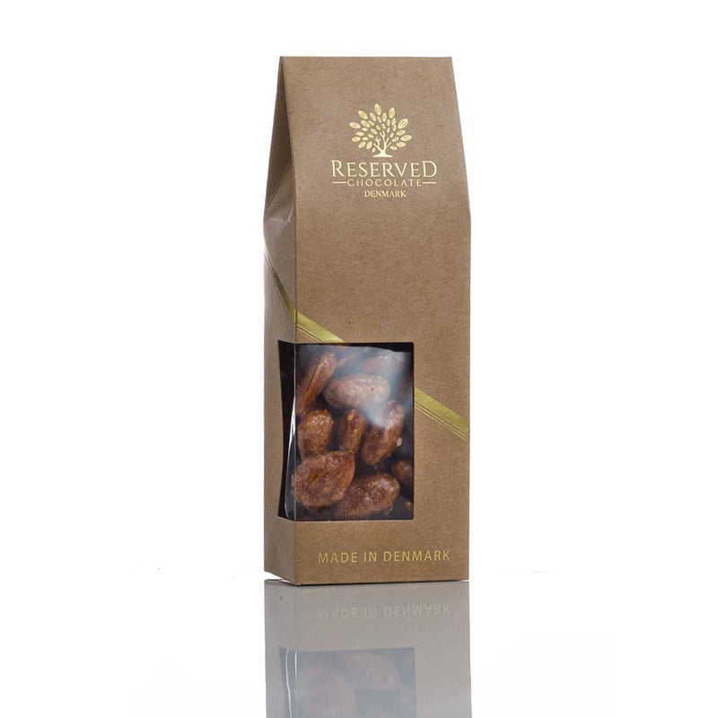 Reserved Chocolate klassiske brændte mandler 100g