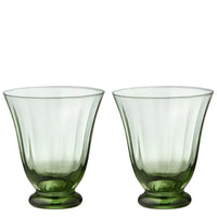 Bungalow Vandglas Trellis Sage 2 stk.