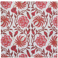 Bungalow papirservietter Leela Ruby 40x40cm 50stk