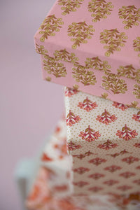 Bungalow Cubic Duo Boxe Samira Raspberry