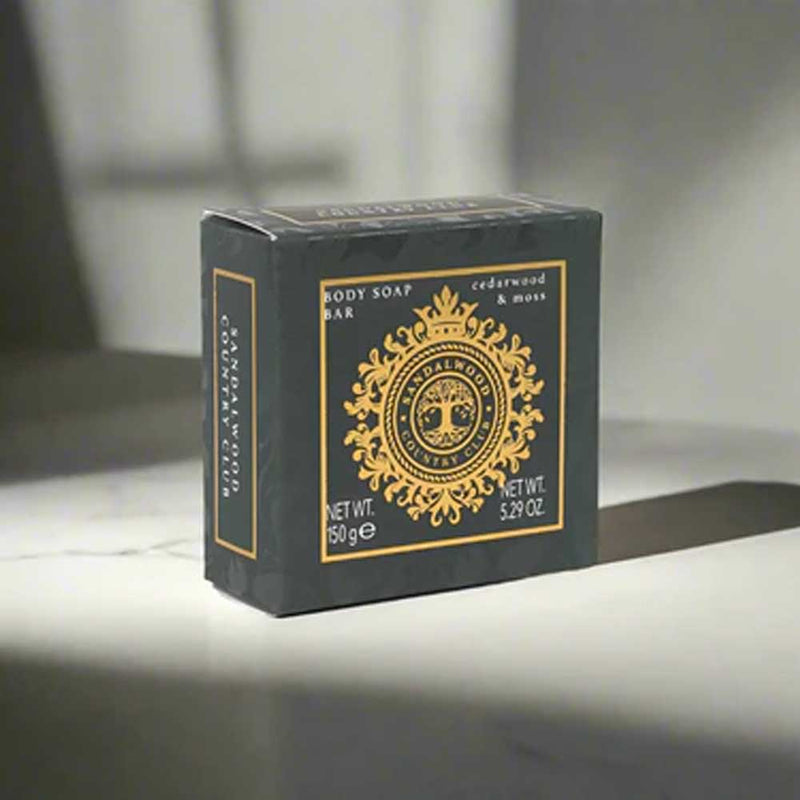 Sandelwood Country Club Sæbe Cederwood & Moss 150g