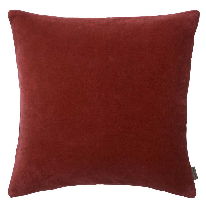 Cozy Living Velour Soft Pudebetræk Red Kiss 50x50cm