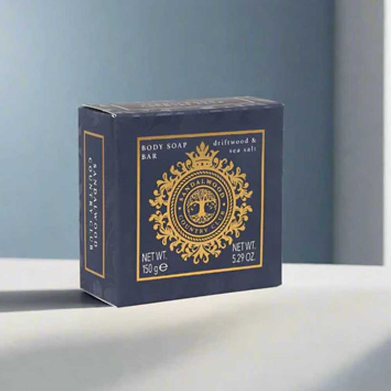 Sandelwood Country Club Sæbe Driftwood & Sea Salt 150g