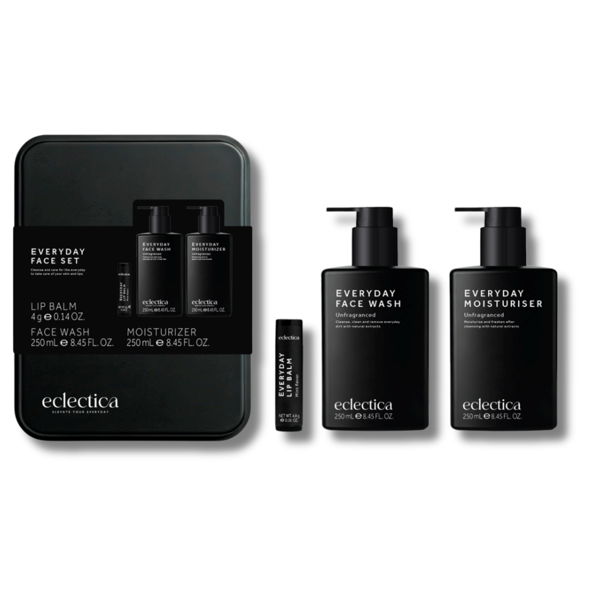 Eclectica Dark Matter - Tinned Face Care Set