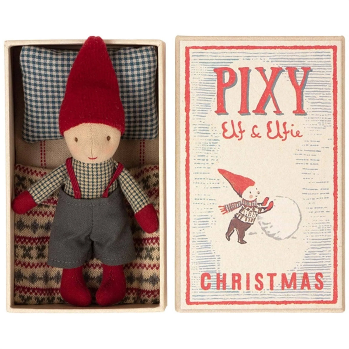 Maileg Nisse Elf i Tændstikæske