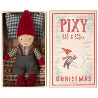 Maileg Nisse Elf i Tændstikæske