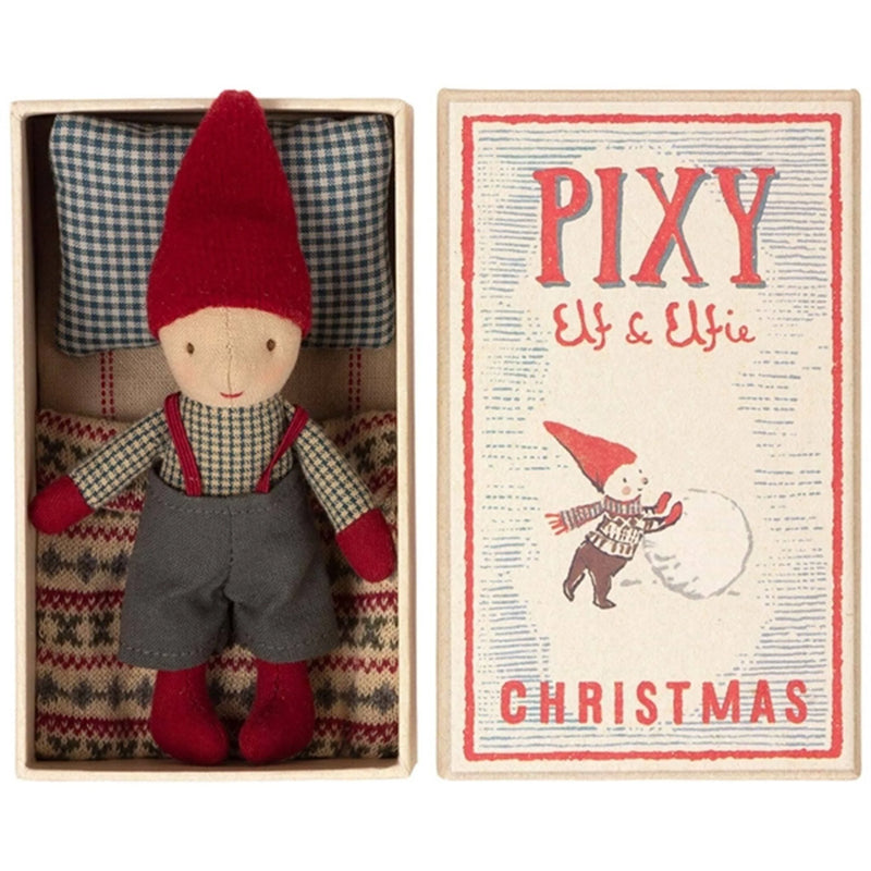 Maileg Nisse Elf i Tændstikæske