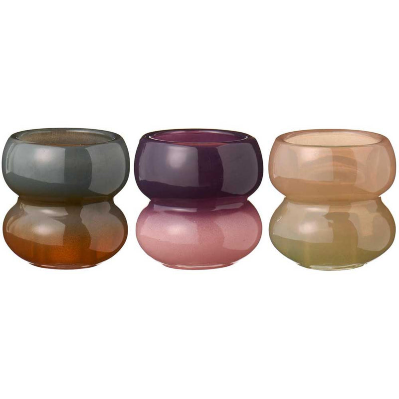 Ib Laursen glas stage til 2,2cm lys og fyrfadslys