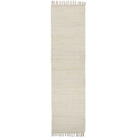 Ib laursen Kludetæppe løber Creme hvid 60x250cm