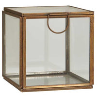 Ib laursen Glasboks med låg B:10,3 H 10,5 L:10,3cm