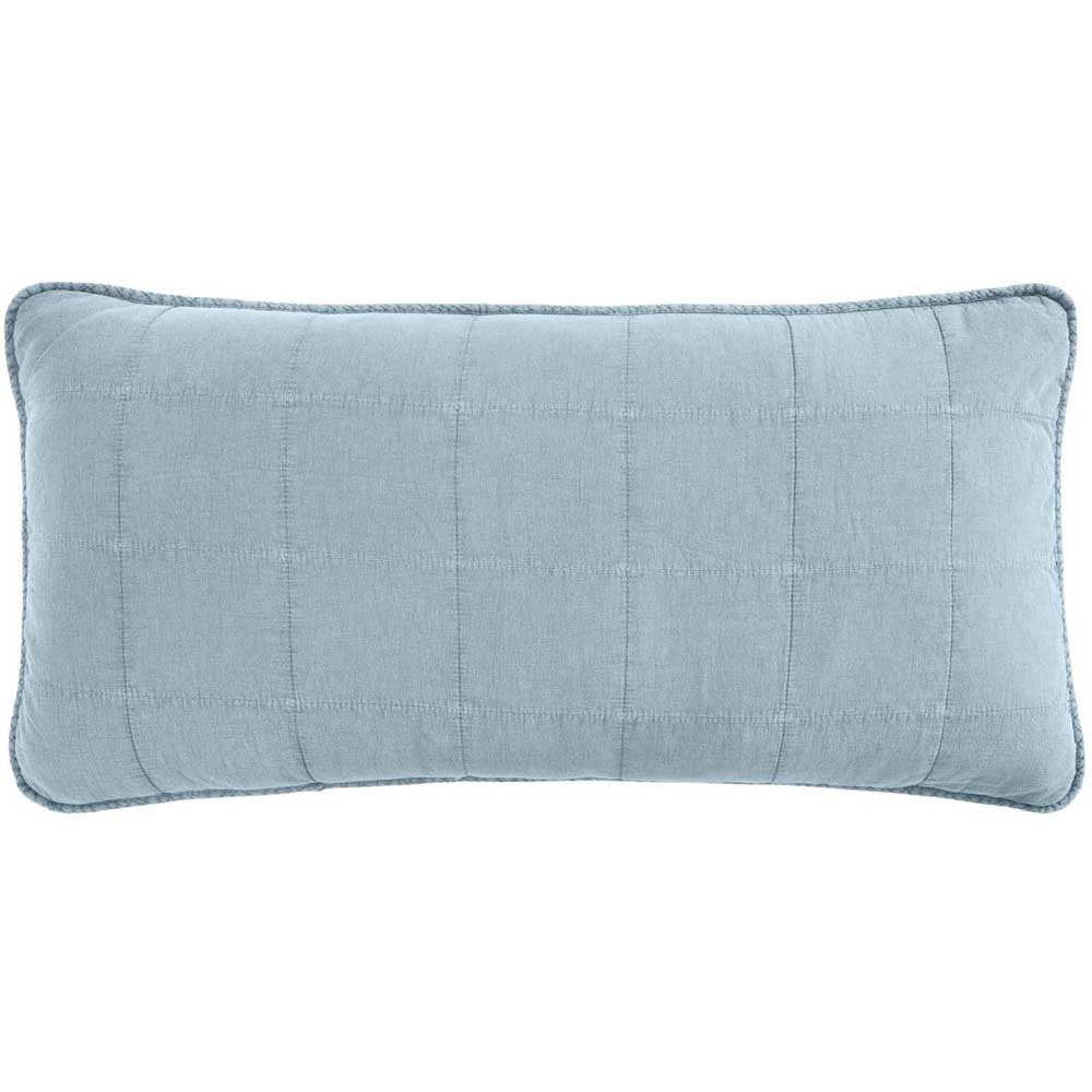 Ib Laursen Quiltet Gavlpudebetræk Cornflower 50x90cm