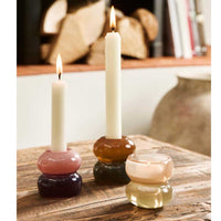 Ib Laursen glas stage til 2,2cm lys og fyrfadslys