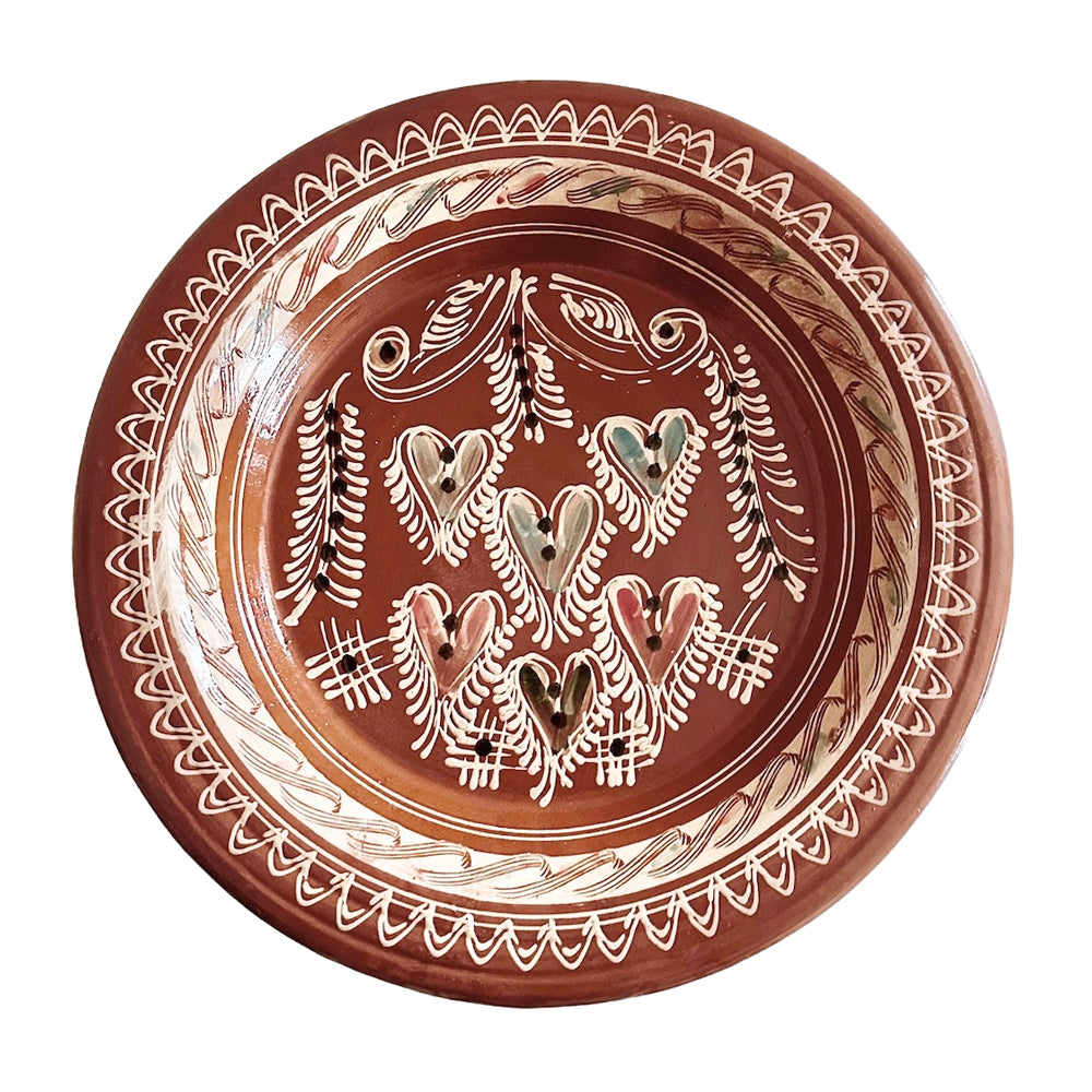 Manipura Living Keramik Fad Heart Glaze Ø45cm