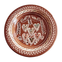 Manipura Living Keramik Fad Heart Glaze Ø45cm
