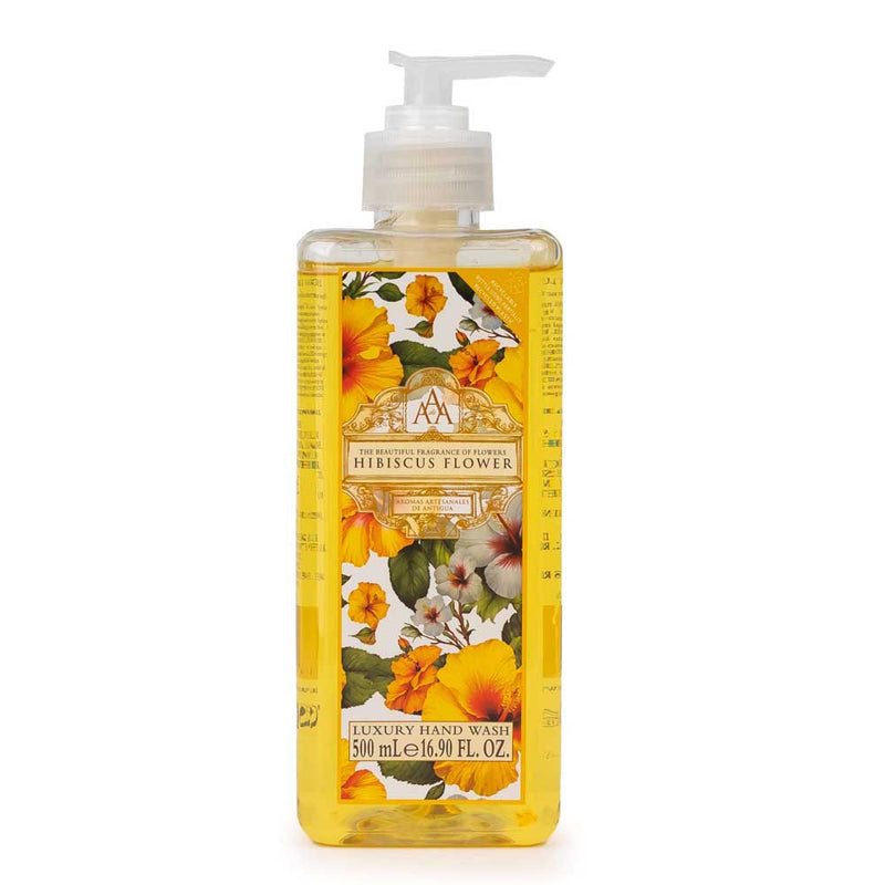 Aromas Artesanales De Antigua Luksus håndsæbe Hibiscus Flower 500ml