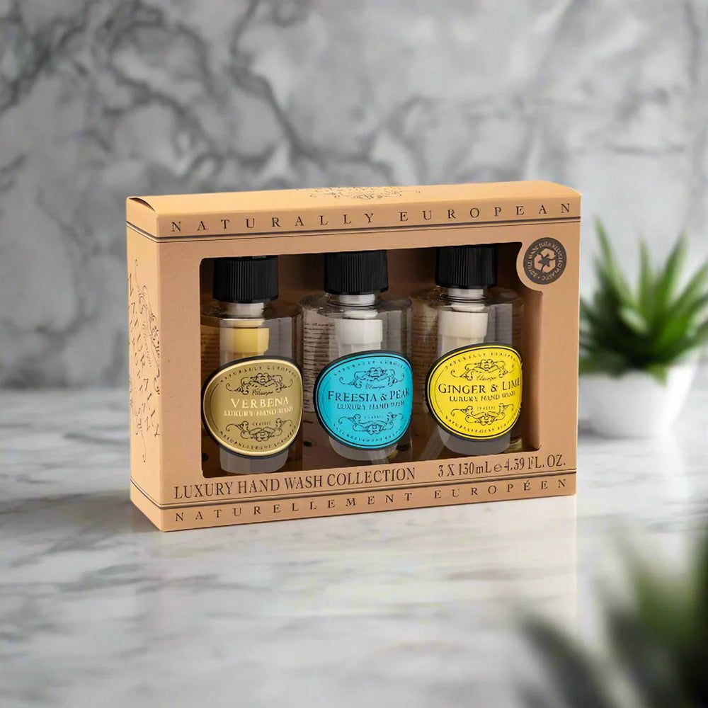 Naturally European Luksus Håndsæbe Kollection 3x130ml