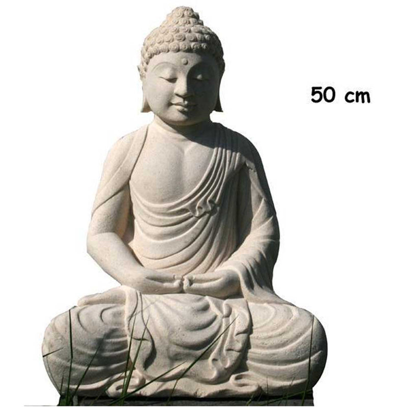 New Ways Buddha Hvid 50cm