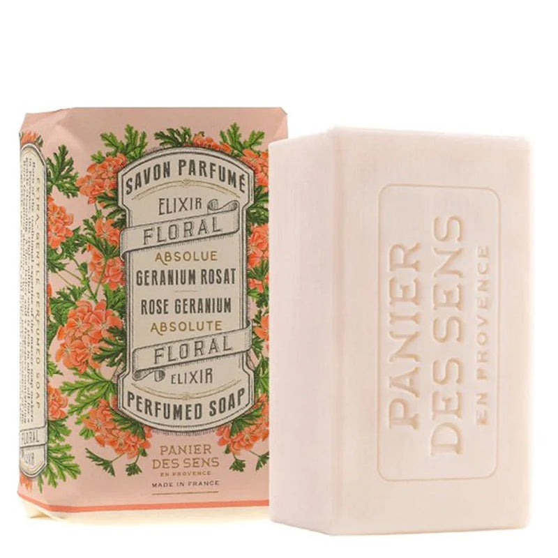 Panier Des Sens Vegetabilsk Sæbe Rose & Geranium 150g